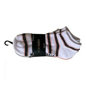 Steve Madden Women's Socks Low Cuts Shoe Size 5-10 //  10 Pairs